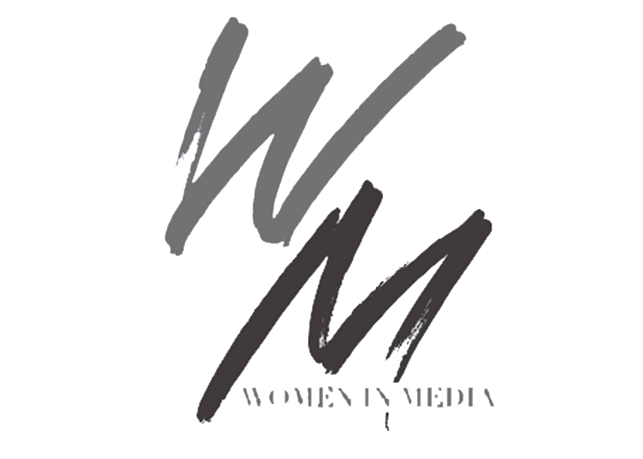 Women In Media Logo in gray